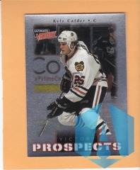 1999-2000 Upper Deck UD Ultimate Victory Prospects KYLE CALDER #95 Rookie